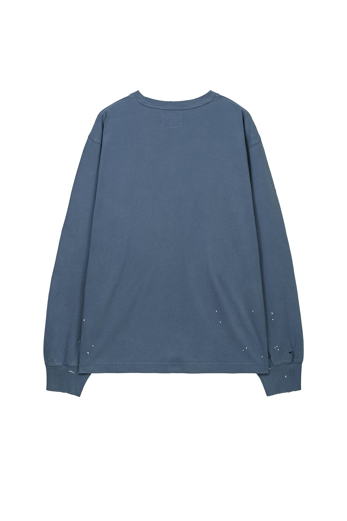 Matin Kim - Vintage Washed Logo Top (Smoke Blue) product image 2 | TRAB K-Fashion Australia