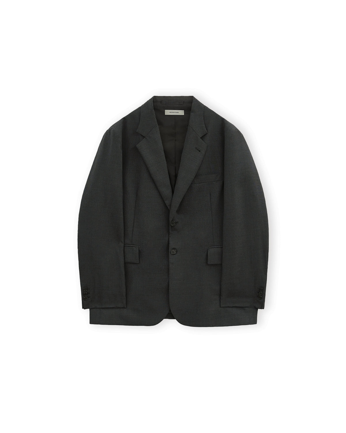 Brownyard - Wool Single Jacket (Charcoal) product image 4 | TRAB K-Fashion Australia