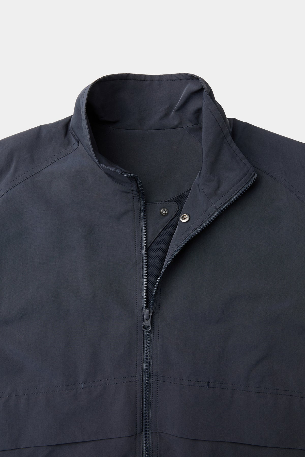 Coor - Soft Shirring Windbreaker (Dark Navy) product image 5 | TRAB K-Fashion Australia