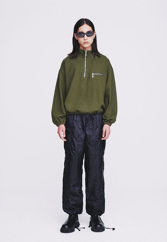 Tonywack - Extra Heavy Sweat Half Zip-Up (Fern Green) product image 4 | TRAB K-Fashion Australia