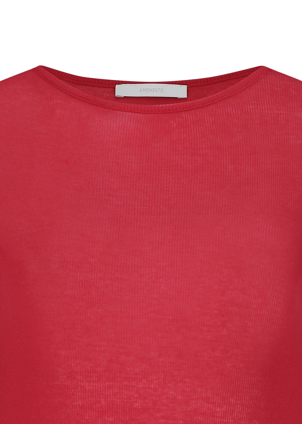 Amomento - Round Short Sleeve T-shirt (Red) product image 4 | TRAB K-Fashion Australia