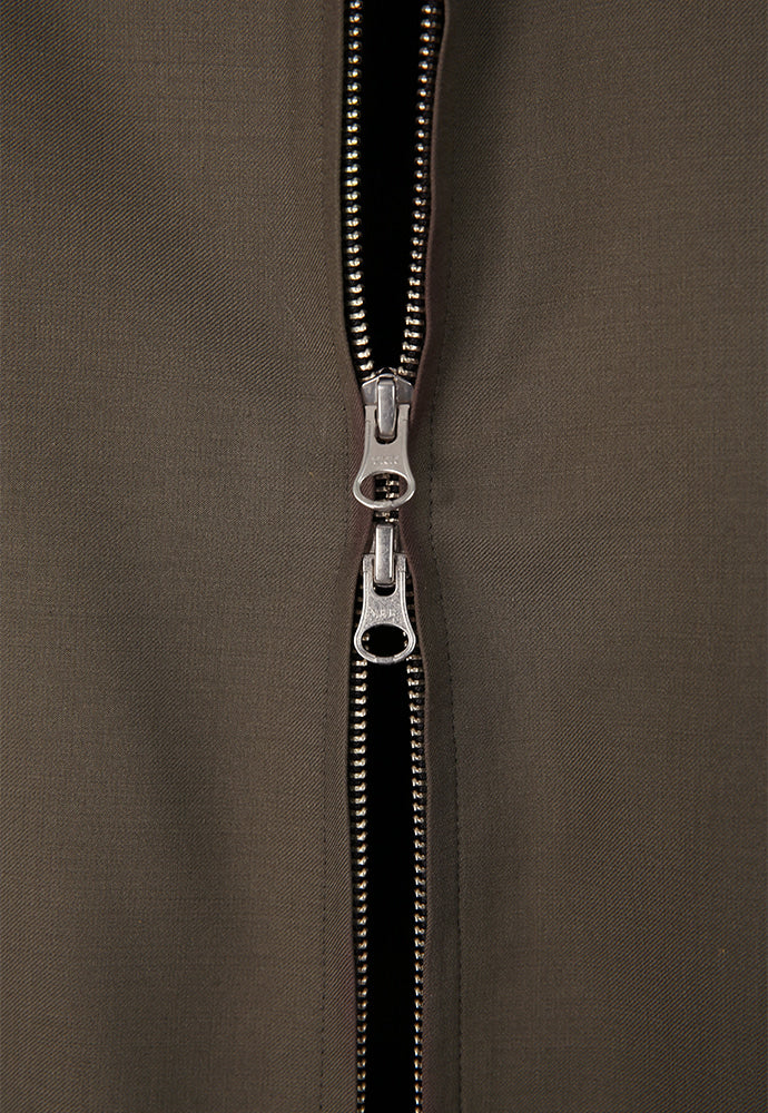 Tonywack - Tropical Wool Harrington Jacket (Dark Olive) product image 11 | TRAB K-Fashion Australia