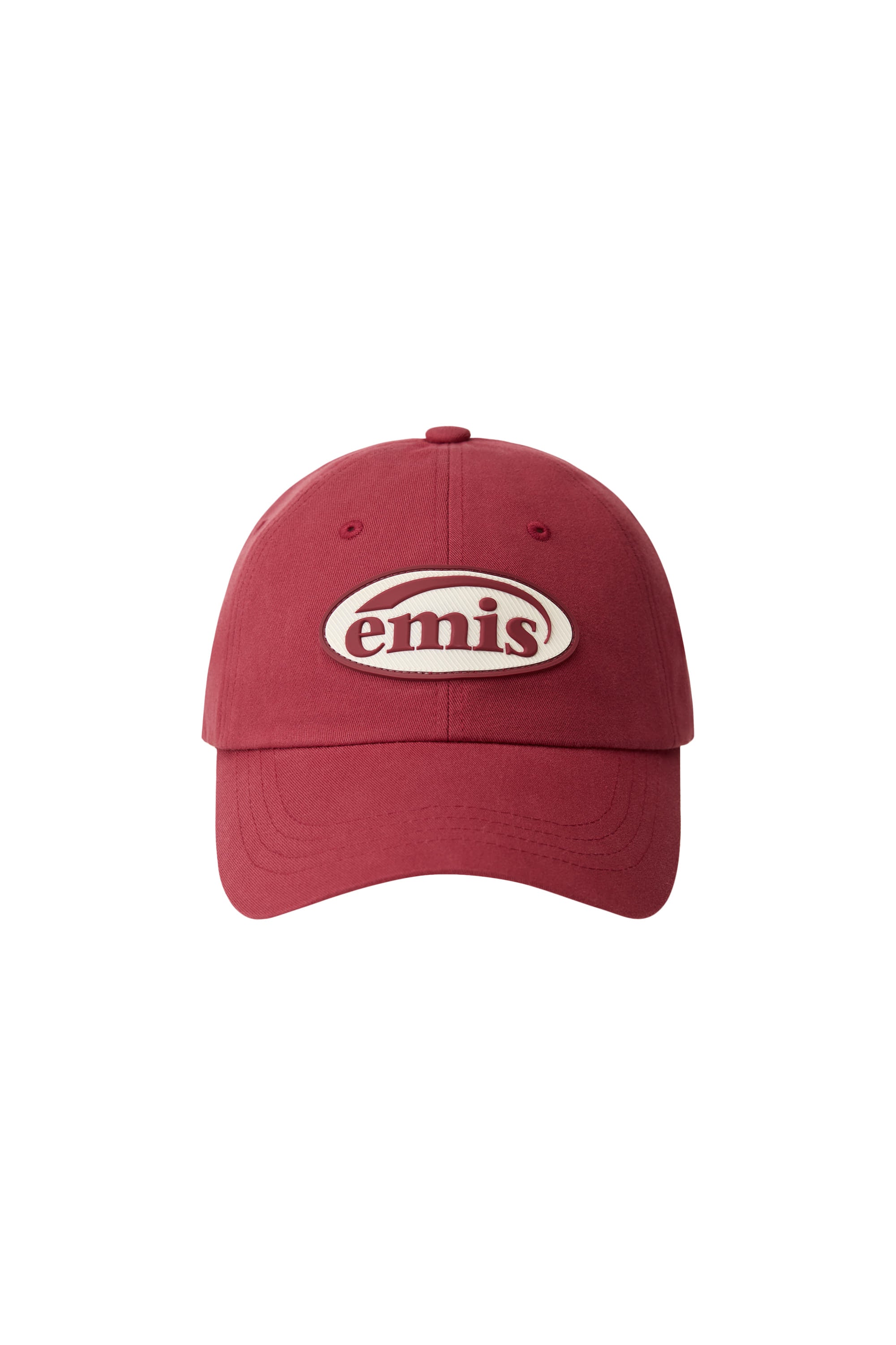 Emis - Rubber Patch Ball Cap (Red) product image 1 | TRAB K-Fashion Australia