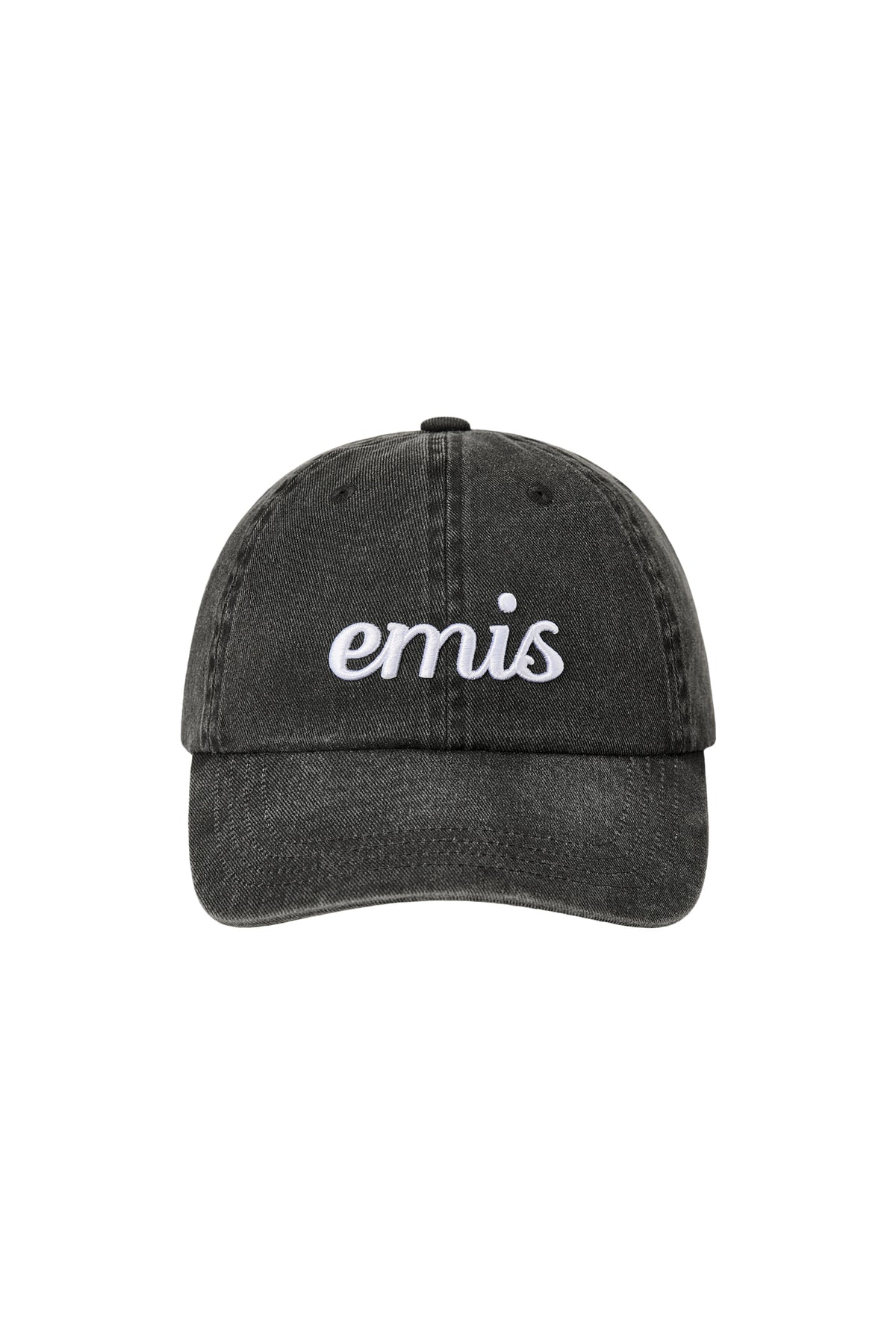 Emis - Vintage Pigment Ball Cap (Black) product image 1 | TRAB K-Fashion Australia
