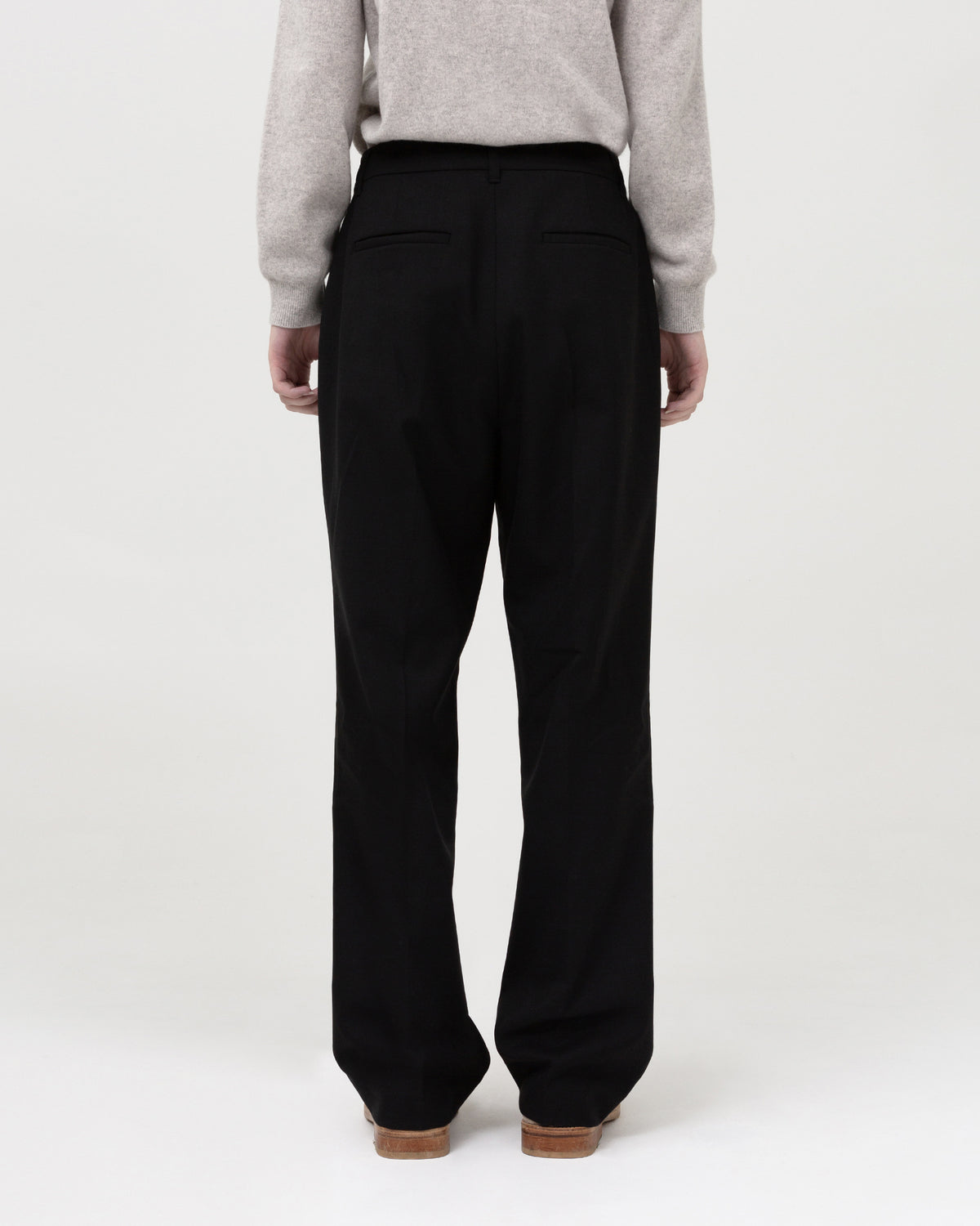 Brownyard - One Tuck Pants (Black) product image 2 | TRAB K-Fashion Australia