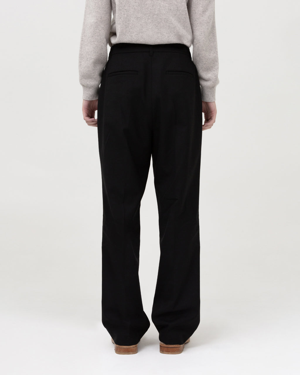 Brownyard - One Tuck Pants (Black) product image 2 | TRAB K-Fashion Australia