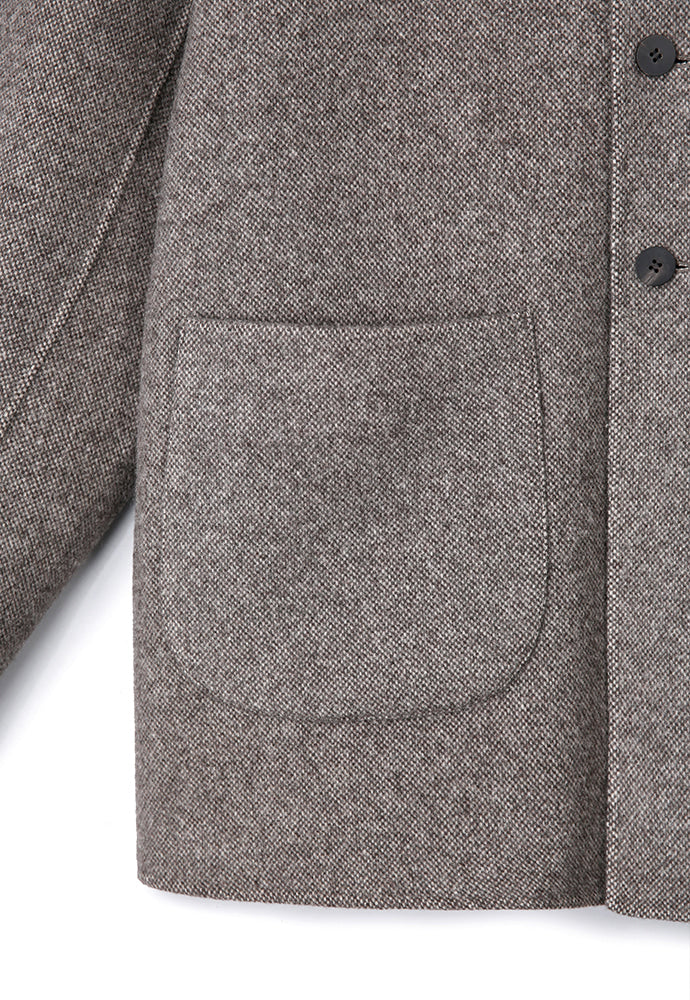 Art if acts - Handmade High Collar Coat (Espresso) product image 13 | TRAB K-Fashion Australia