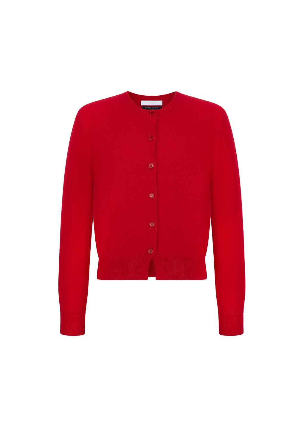 Amomento - Cashmere Crewneck Cardigan (Red) product image 9 | TRAB K-Fashion Australia