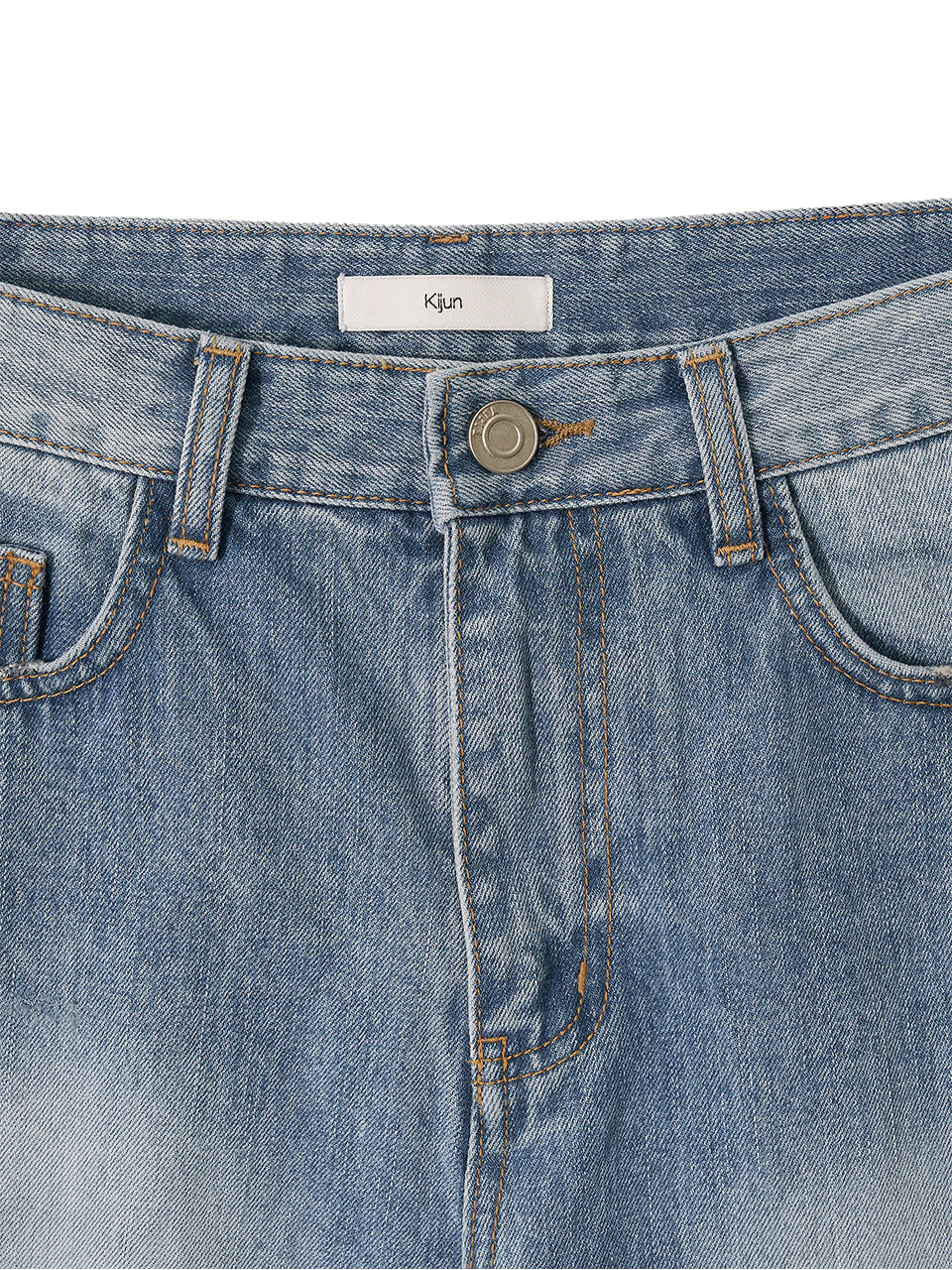 Kijun - Single Cut Flared Jeans (Blue) product image 9 | TRAB K-Fashion Australia