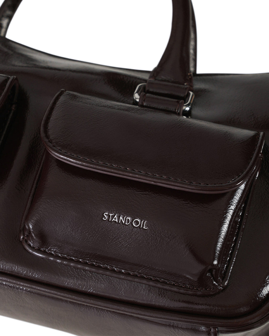 Stand Oil - Chubby Half Bag (Maroon) product image 6 | TRAB K-Fashion Australia