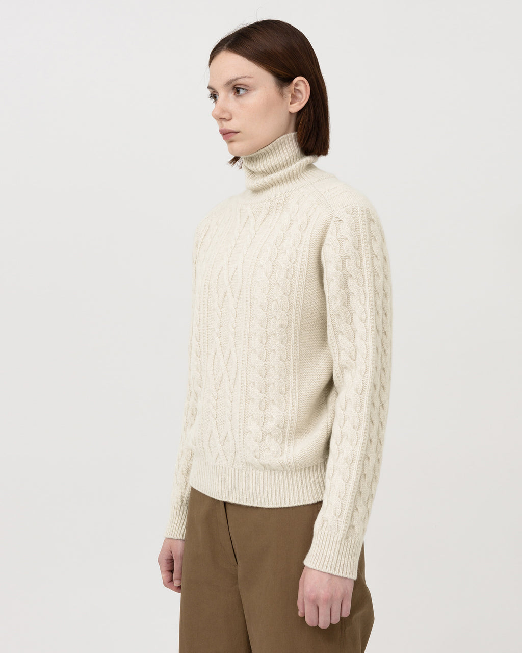 Brownyard - High Neck Sweater (Ivory) product image 2 | TRAB K-Fashion Australia