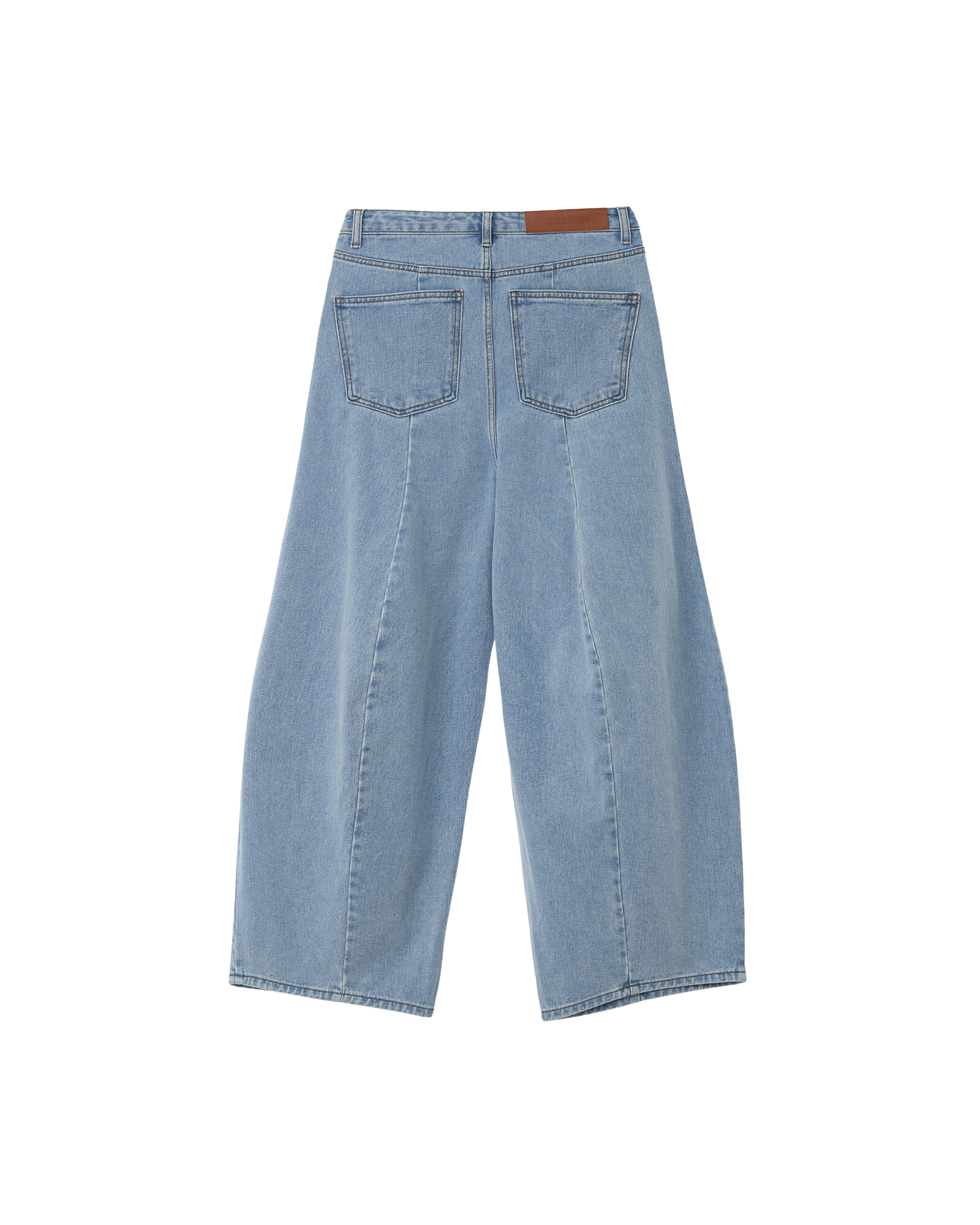 Kimhe Kim - Balloon Denim Pants (Sky Blue) product image 2 | TRAB K-Fashion Australia