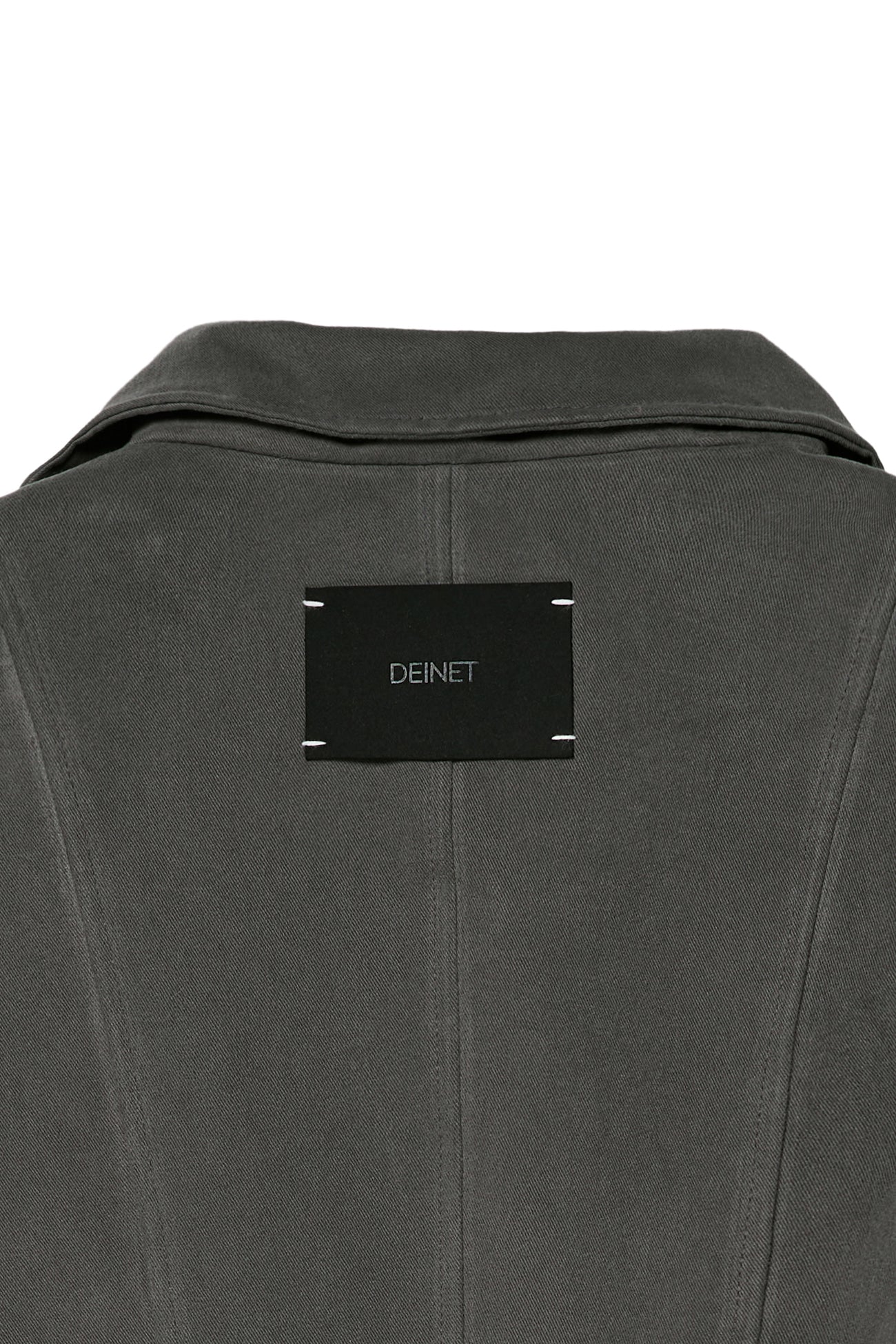 Deinet - Deinet Belted Cotton Jacket (Charcoal) product image 16 | TRAB K-Fashion Australia