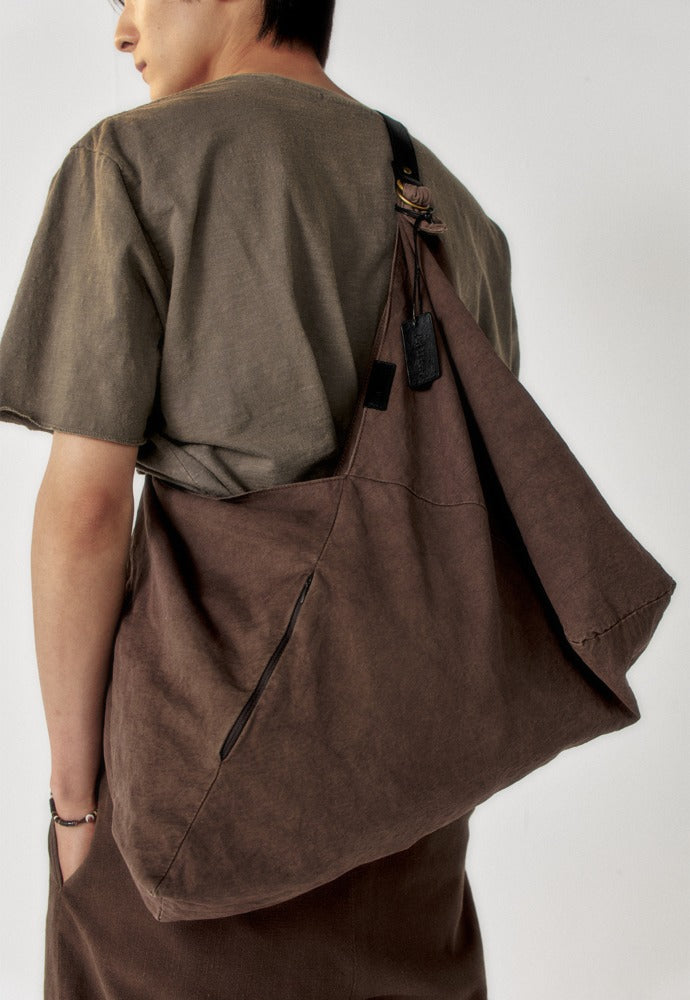 Art if acts - Linen Peddler Bag (Sunset) product image 1 | TRAB K-Fashion Australia