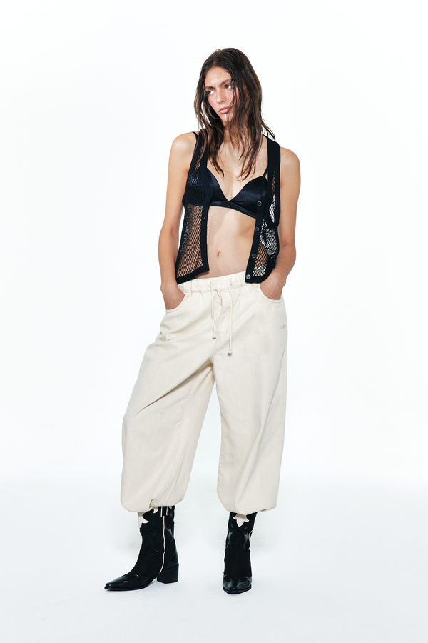 Deinet - Crochet Knit Vest (Black) product image 9 | TRAB K-Fashion Australia
