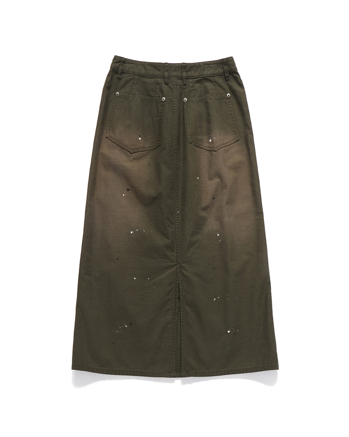 Eastlogue - M-35 Wide Skirt (Painting Olive) product image 2 | TRAB K-Fashion Australia