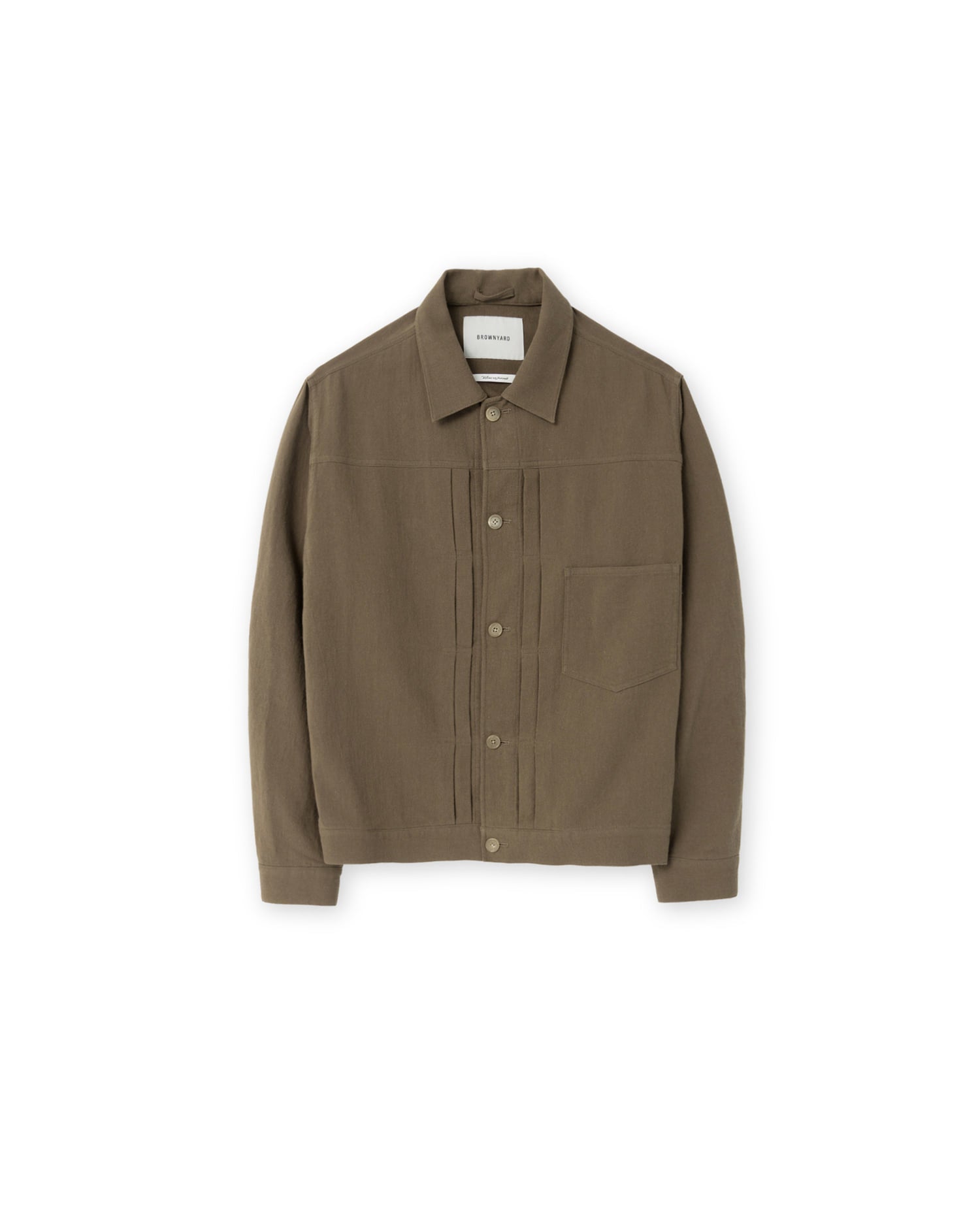 Brownyard - Type 1 Trucker Jacket (Mocha) product image 5 | TRAB K-Fashion Australia