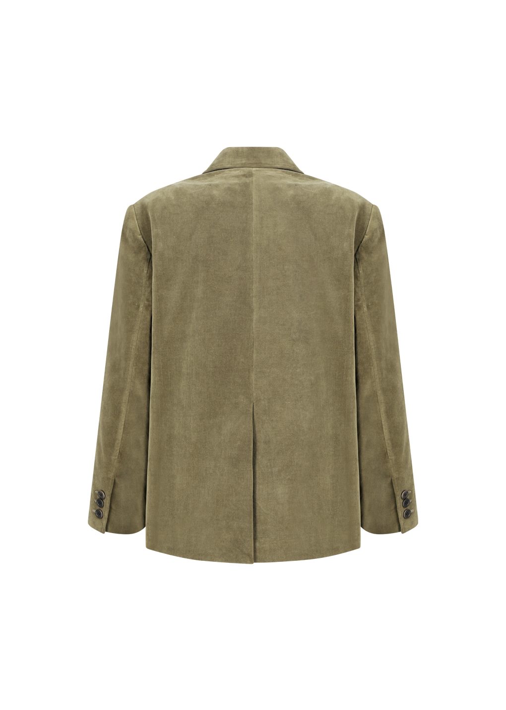 Amomento - Velvet oversized jacket (Khaki) product image 9 | TRAB K-Fashion Australia