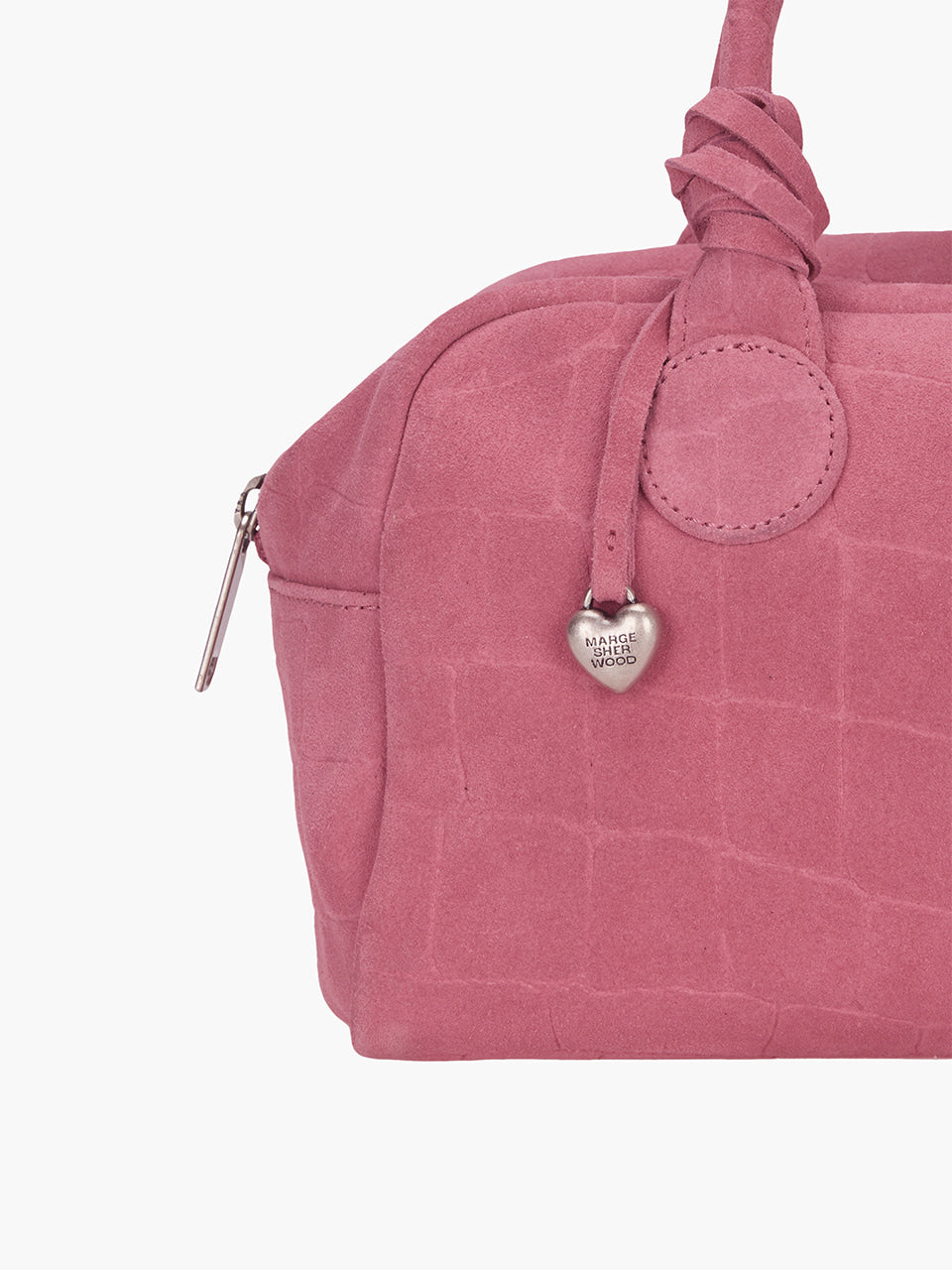 Marge Sherwood - Soft Bowling (Pink Croc-Effect Suede) product image 8 | TRAB K-Fashion Australia
