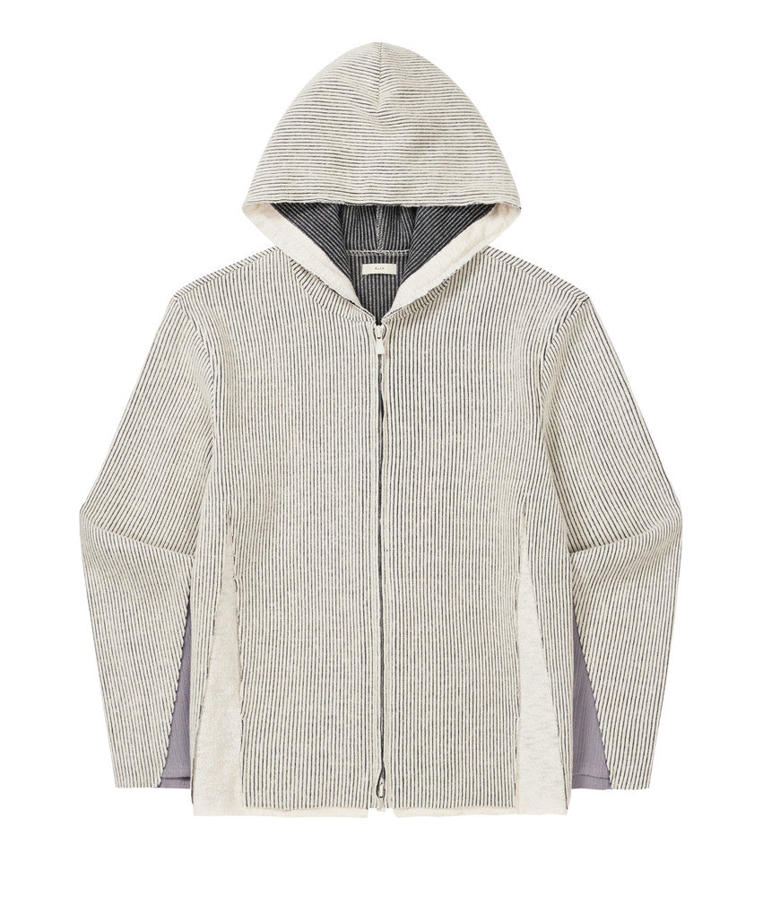 XLIM - Ep.9 01 Hoodie Zip Up (Ivory) product image 5 | TRAB K-Fashion Australia
