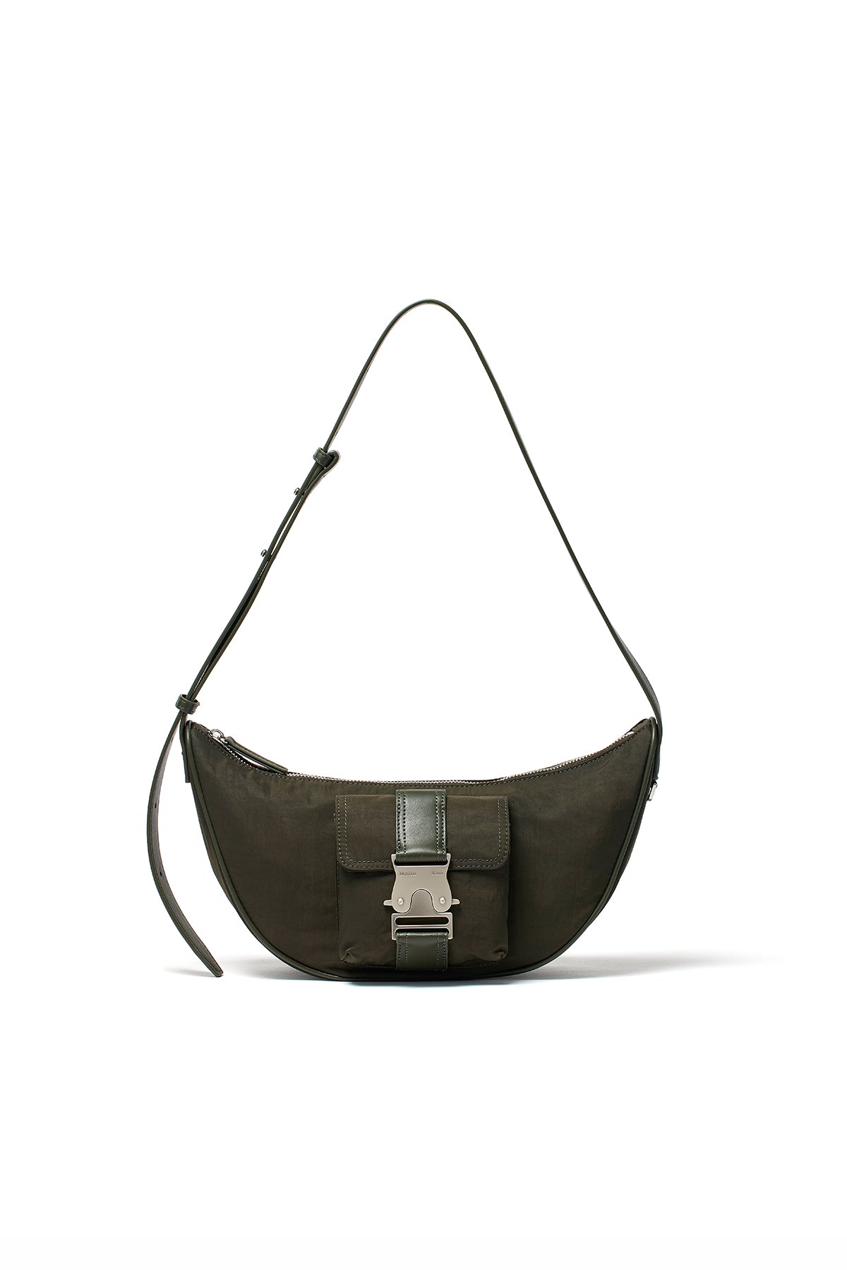 Matin Kim - Buckle Hobo Bag (Khaki) product image 1 | TRAB K-Fashion Australia