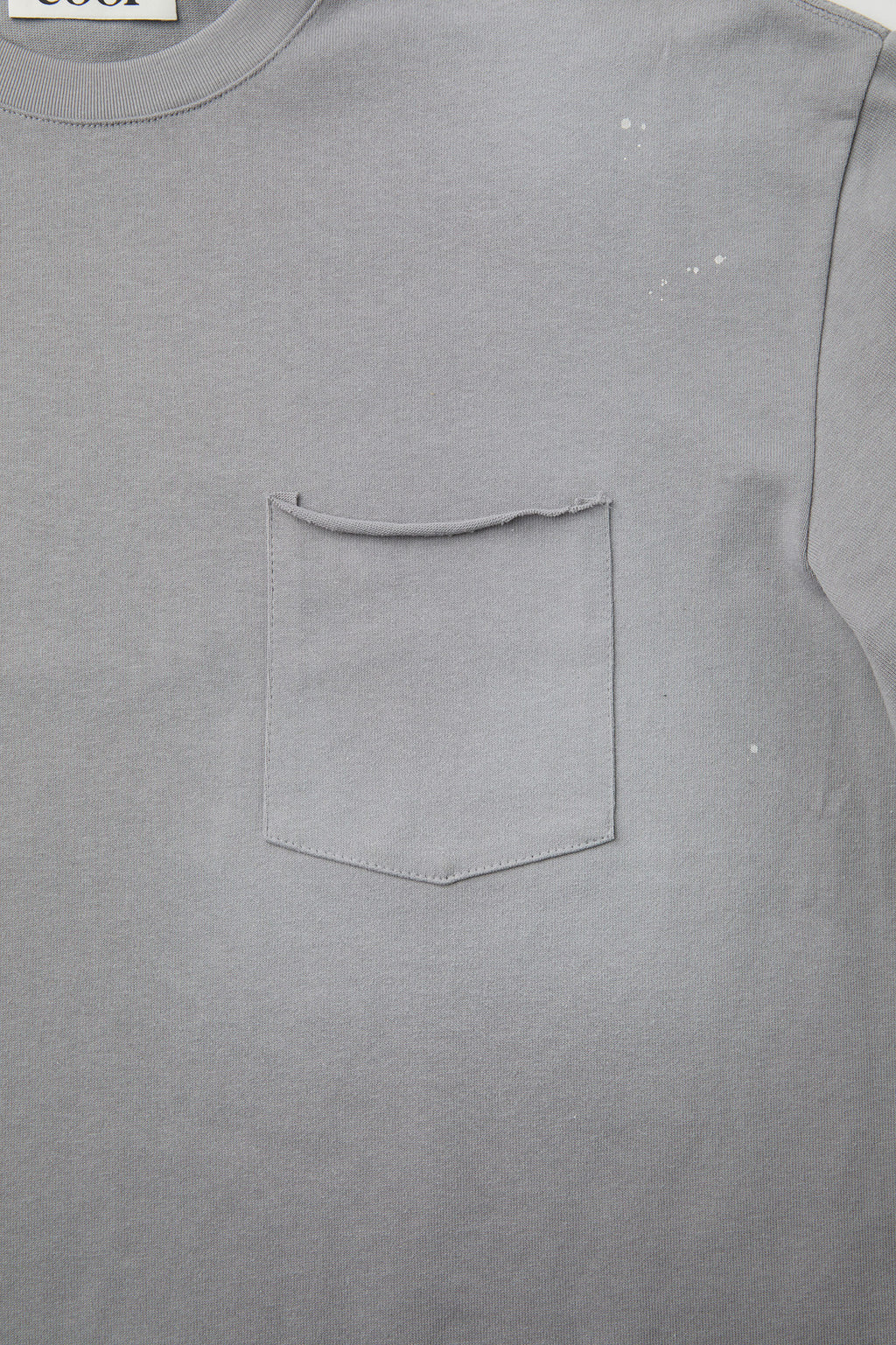 Coor - Painted Long Sleeve T-Shirt (Washed Gray) product image 6 | TRAB K-Fashion Australia
