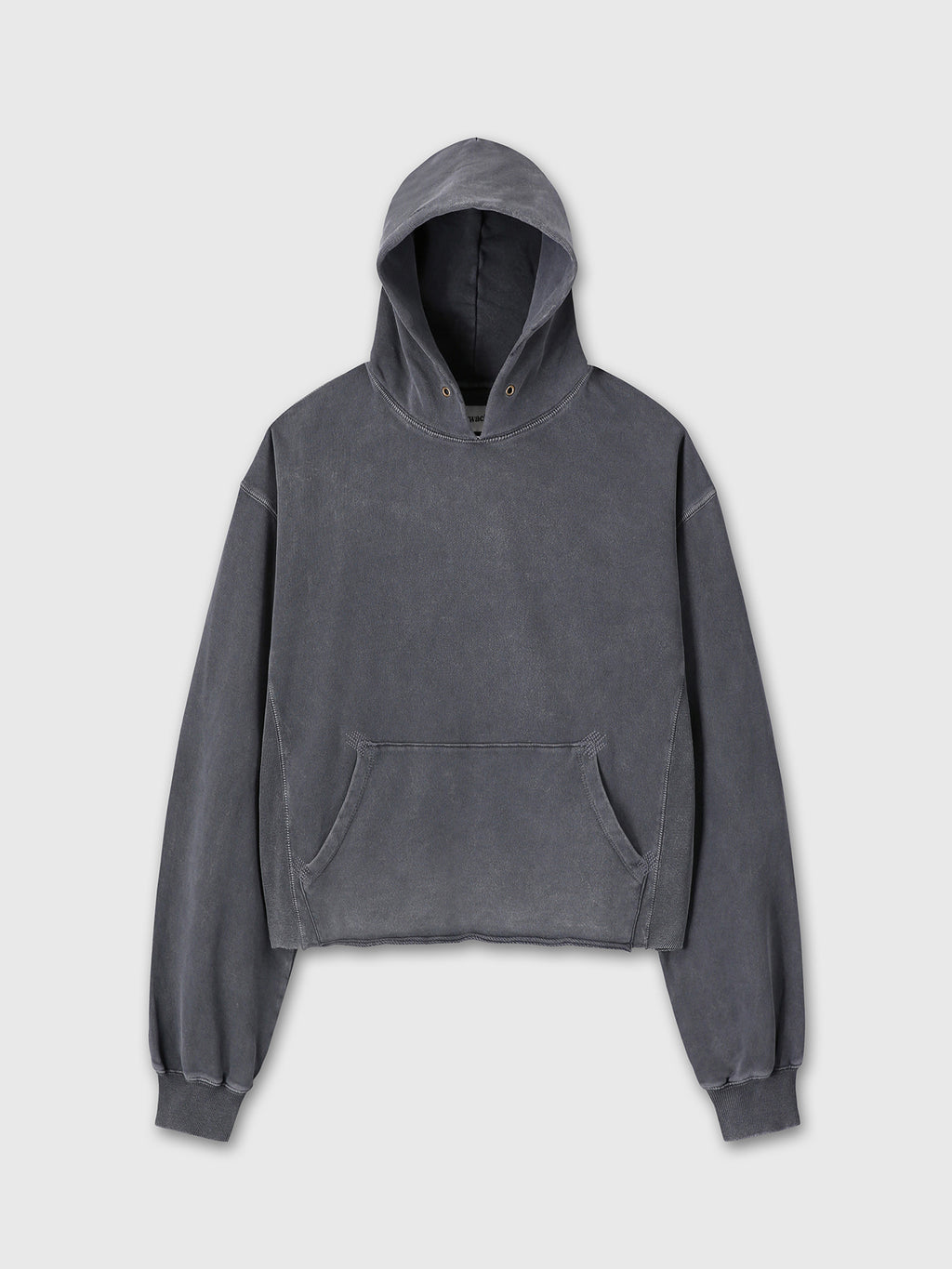 Tonywack - Garment Dyed Raw Edge Hoodie (Faded Ink) product image 10 | TRAB K-Fashion Australia
