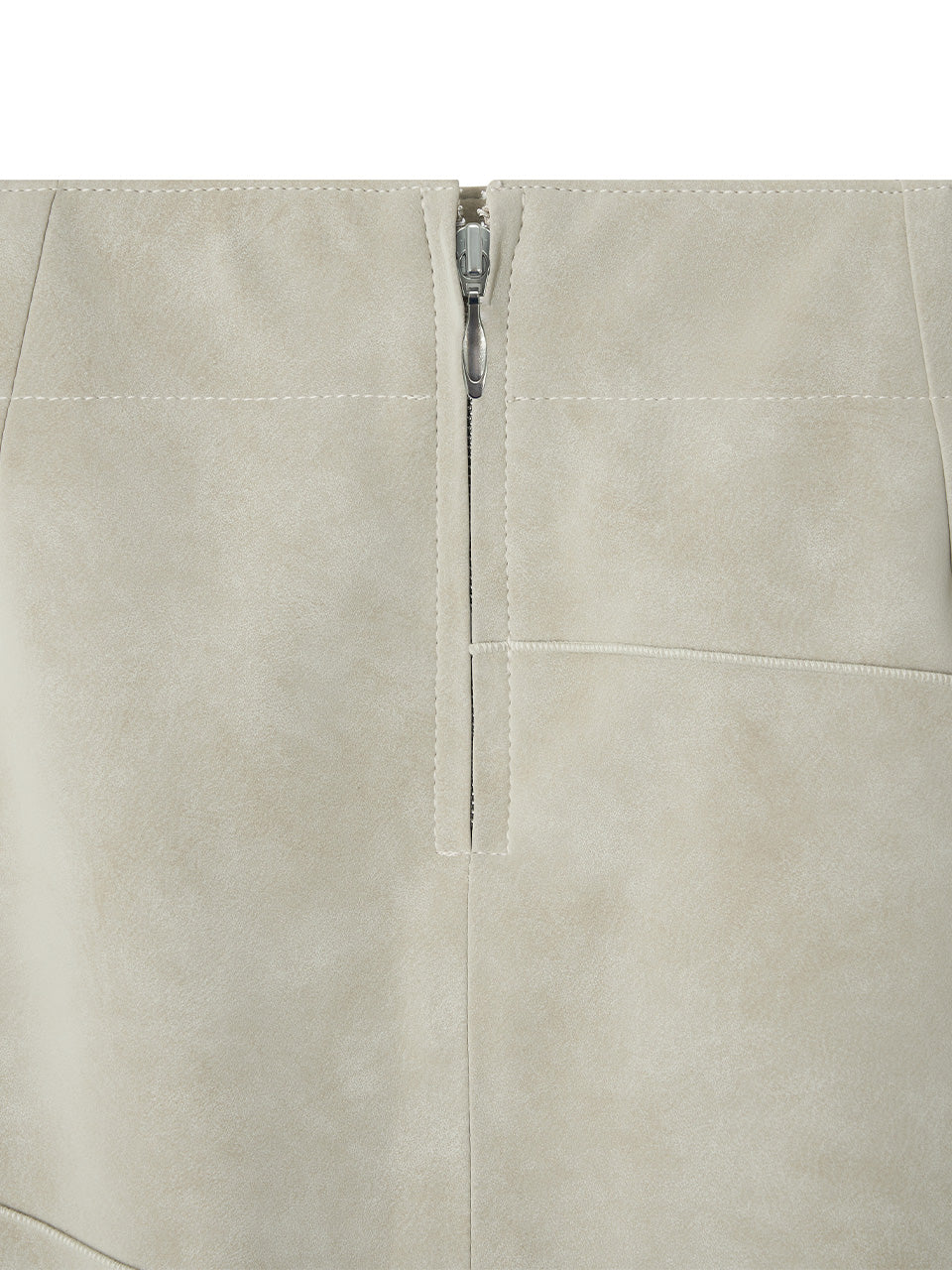 Kijun - Suede Panel Skirt Taupe product image 9 | TRAB K-Fashion Australia