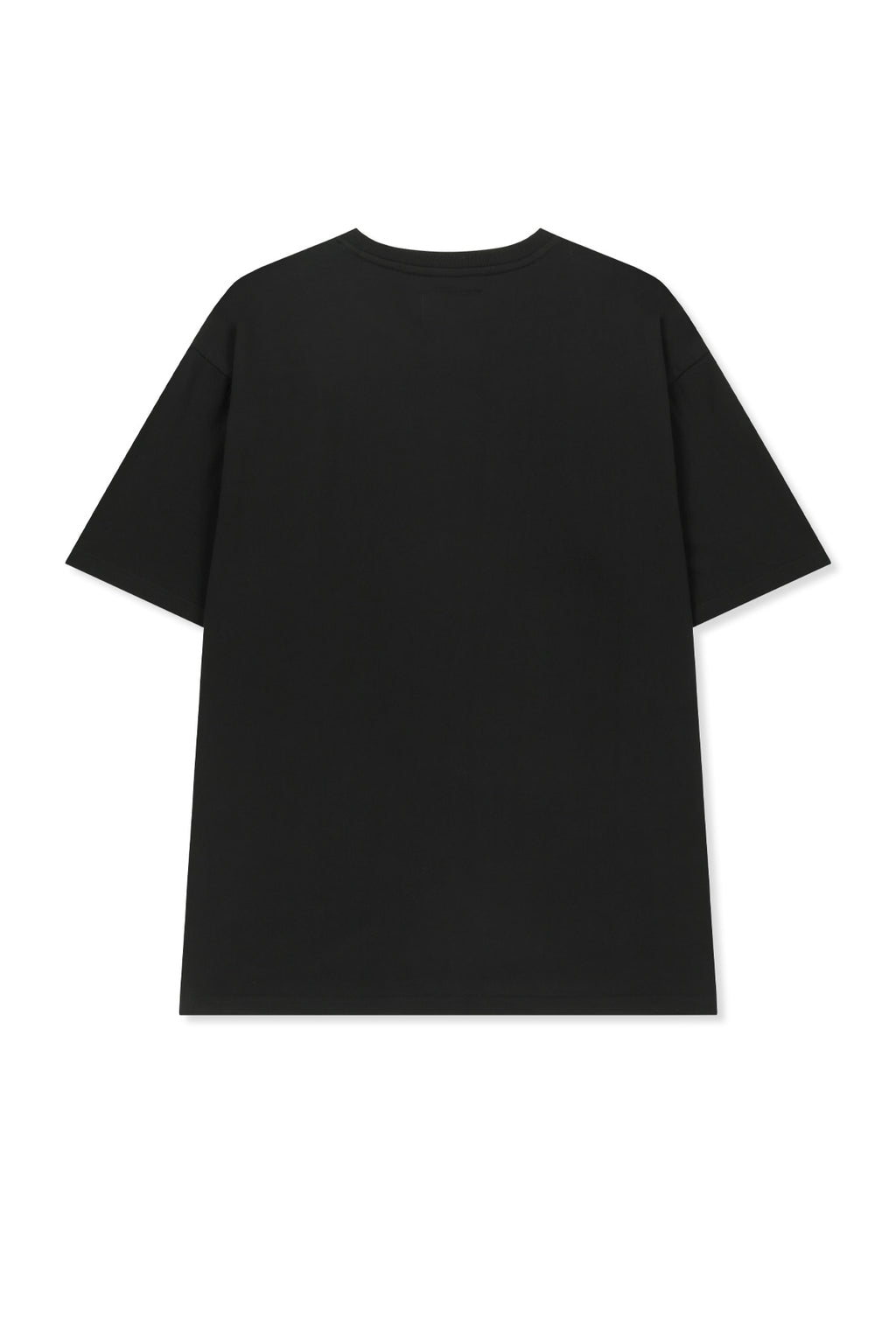 Matin Kim - Applique Felt Logo Top (Black) product image 3 | TRAB K-Fashion Australia