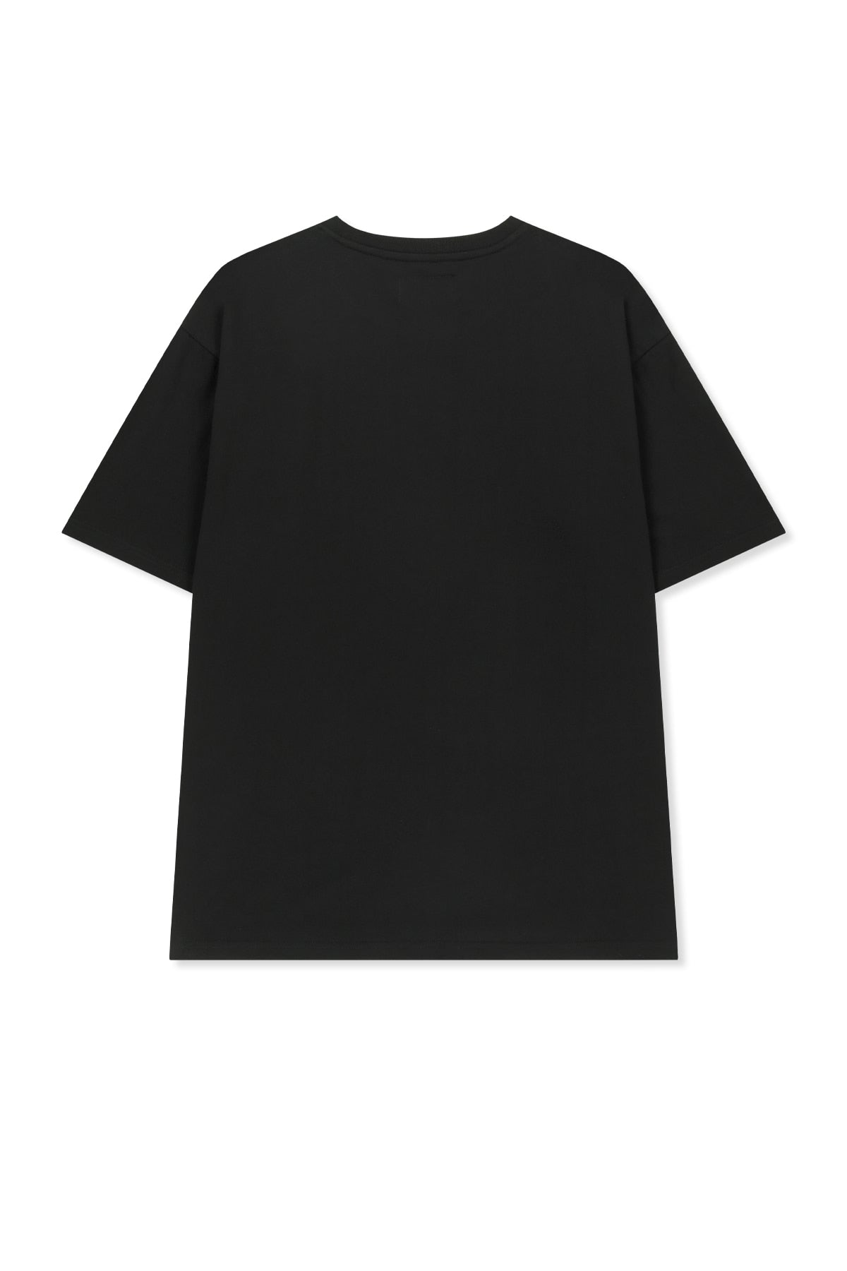 Matin Kim - Applique Felt Logo Top (Black) product image 3 | TRAB K-Fashion Australia