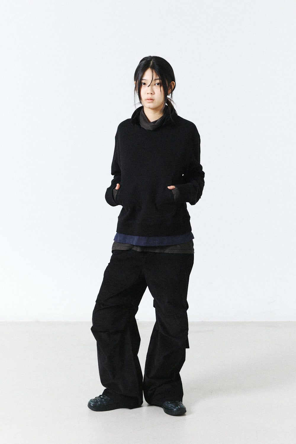 Hatchingroom - Overlay Sweatshirt (Black) product image 9 | TRAB K-Fashion Australia