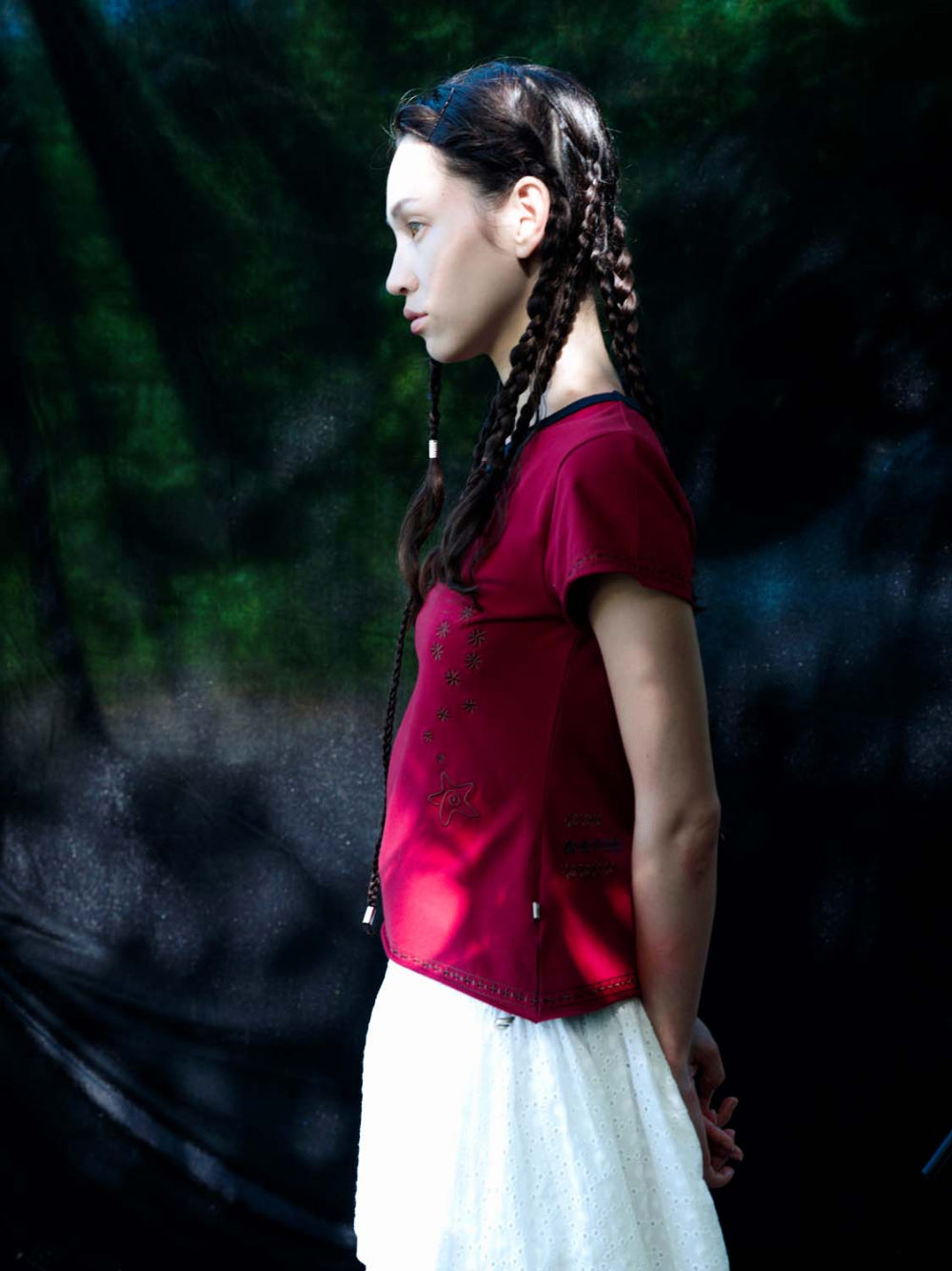 Coyseio - Solar T-Shirt (Red) product image 3 | TRAB K-Fashion Australia