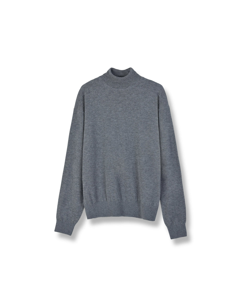 Brownyard - Merino Wool Turtle Neck Knit (Charcoal) product image 3 | TRAB K-Fashion Australia