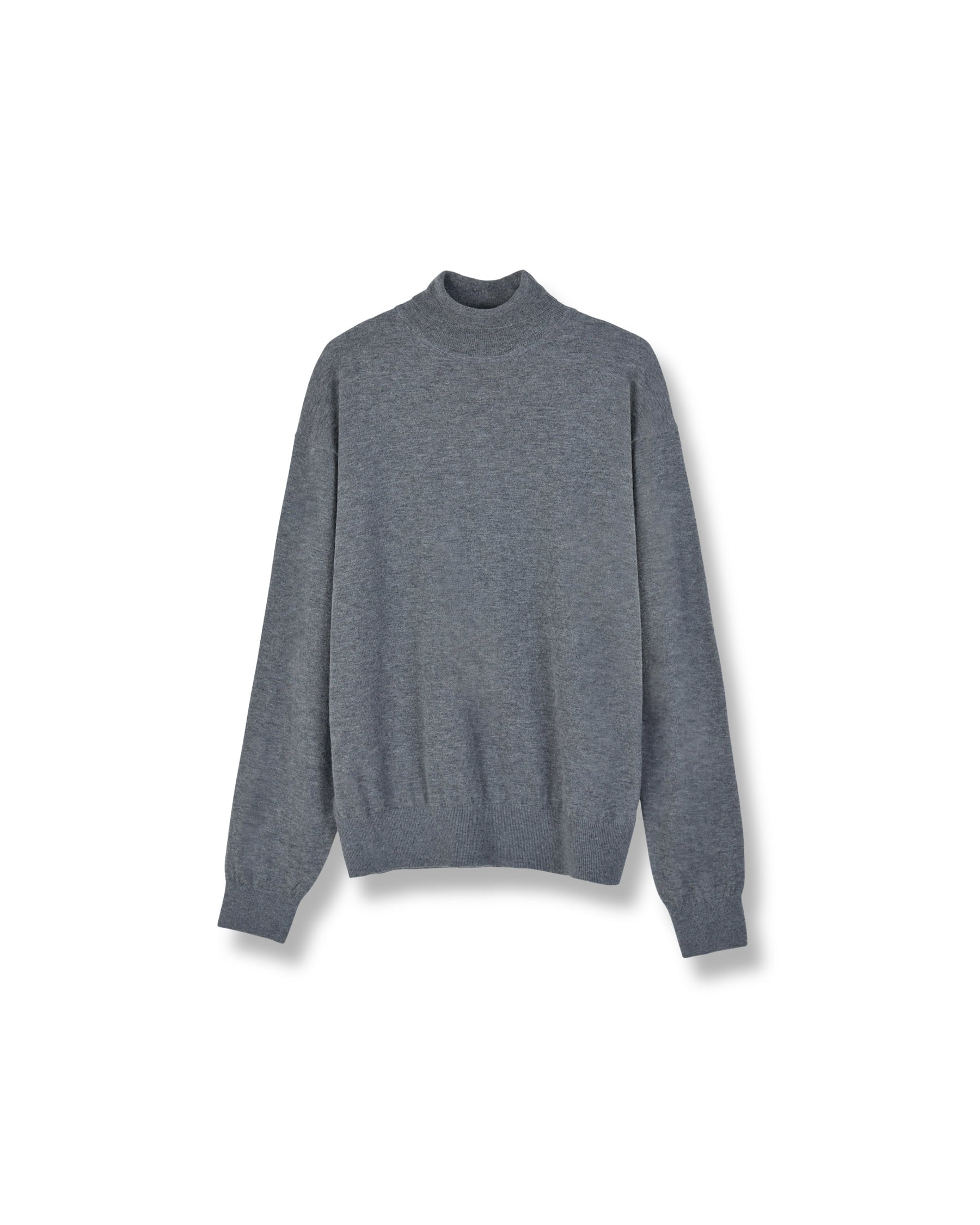 Brownyard - Merino Wool Turtle Neck Knit (Charcoal) product image 3 | TRAB K-Fashion Australia