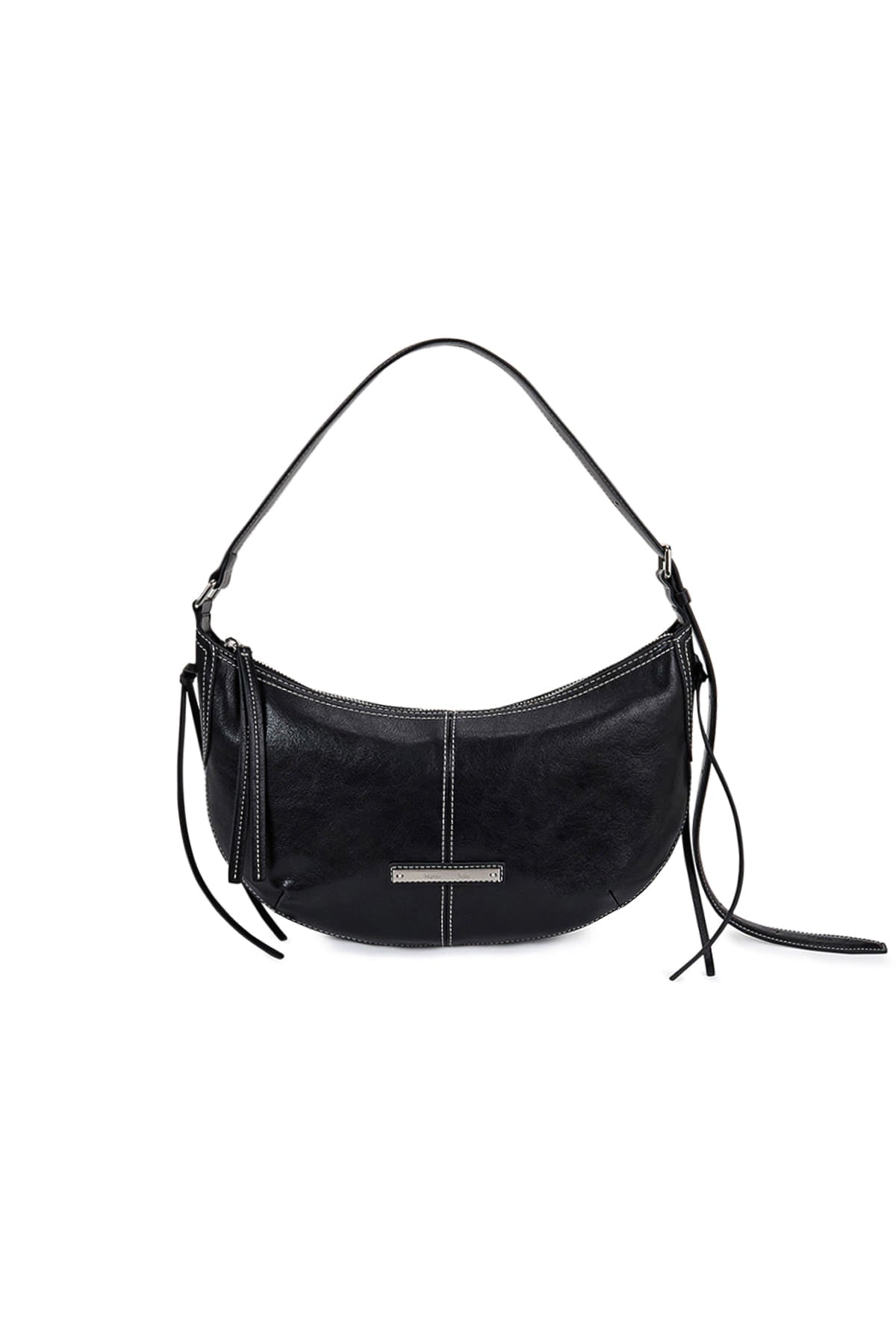 Matin Kim - Moonline Arc Hobo Bag (Black) product image 1 | TRAB K-Fashion Australia