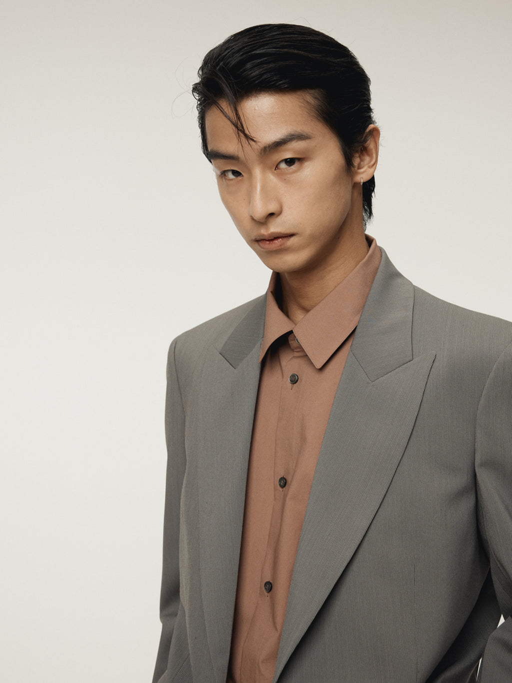 Recto - Powdery Cotton Classic Shirt (Rust Pink) product image 4 | TRAB K-Fashion Australia