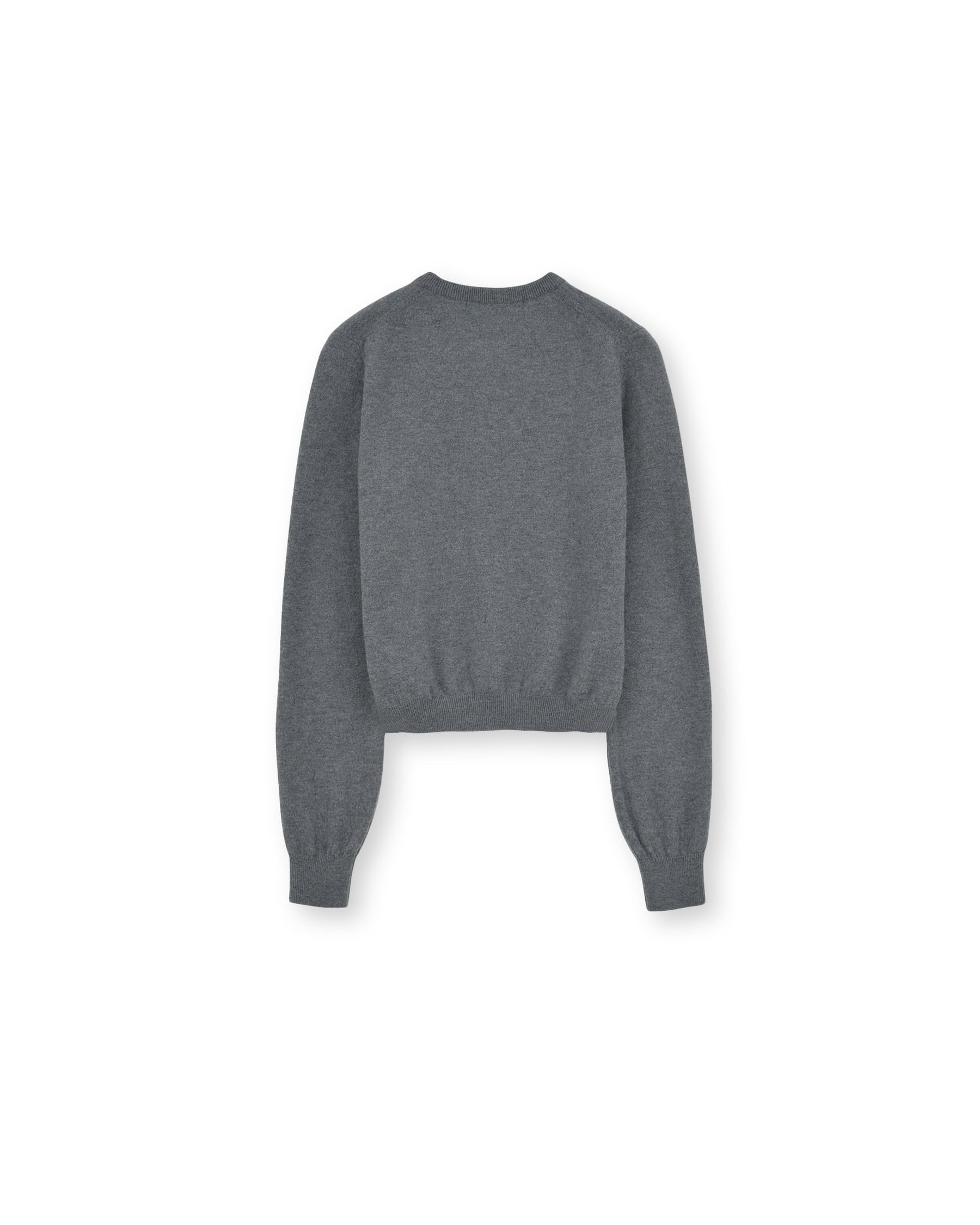 Brownyard - Round Cardigan (Grey) product image 4 | TRAB K-Fashion Australia
