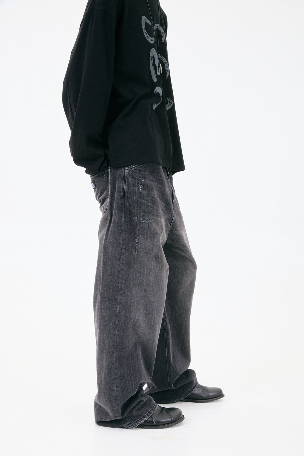 Hatchingroom - Dis Jeans (Aged Black) product image 17 | TRAB K-Fashion Australia