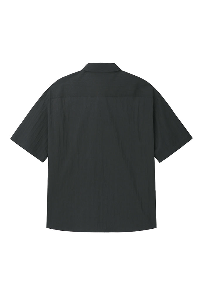 Art if acts - Two Pocket Half Shirt (Charcoal) product image 8 | TRAB K-Fashion Australia