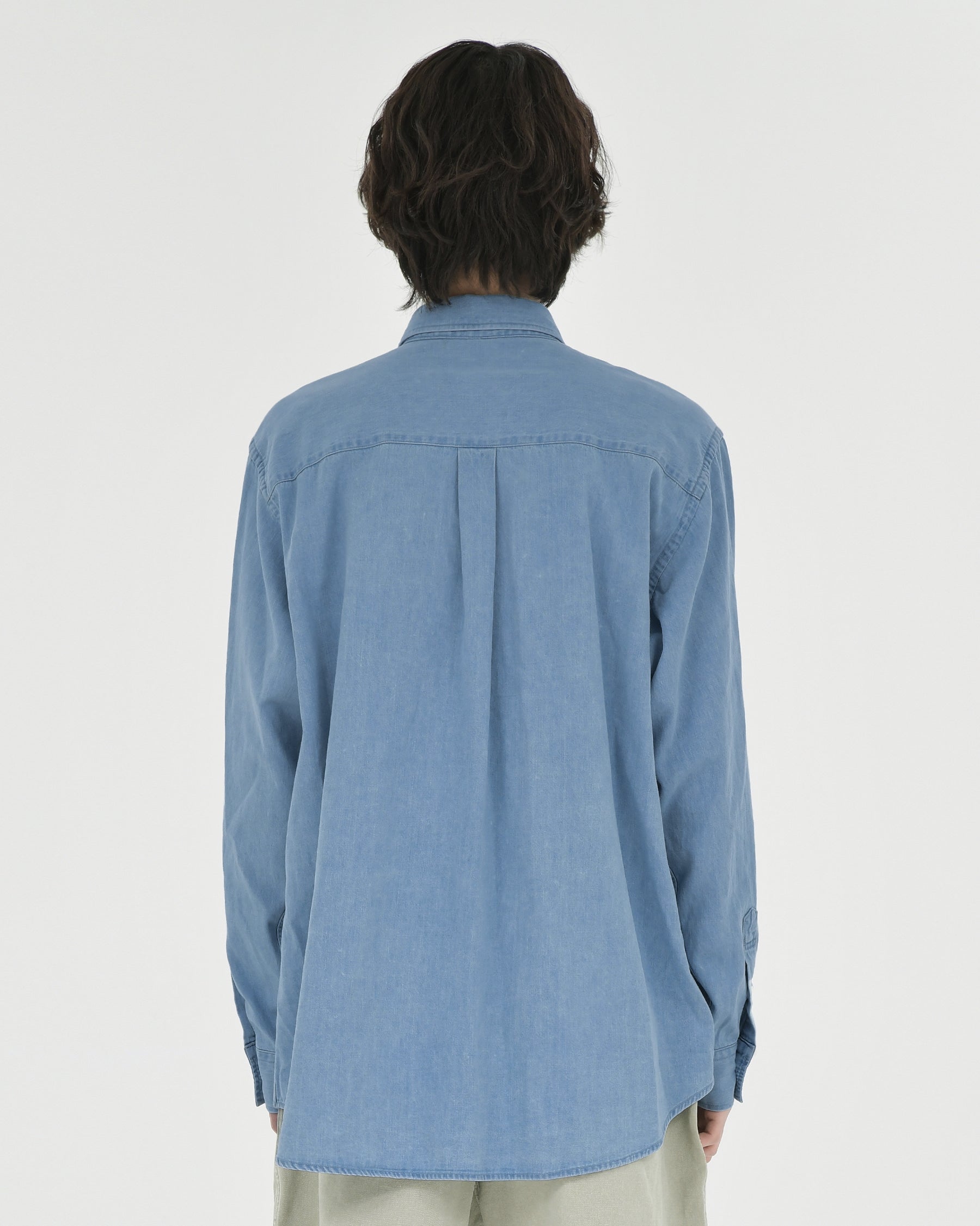 Brownyard - Button Down Denim Shirt (Light Blue) product image 2 | TRAB K-Fashion Australia
