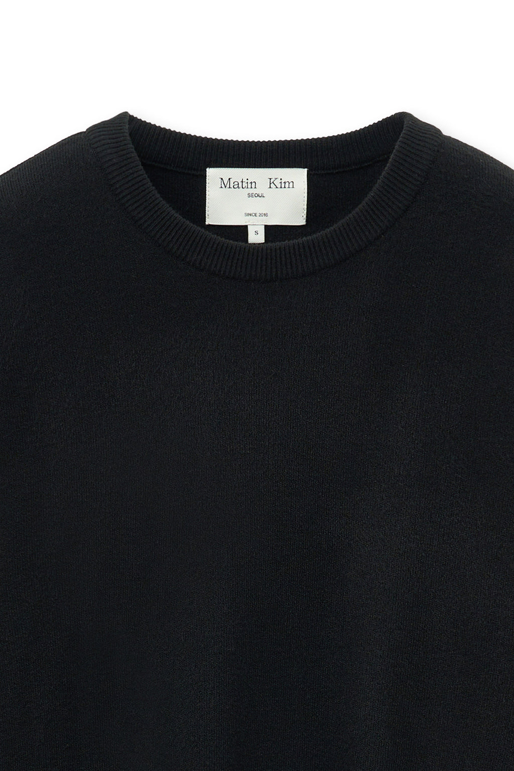 Matin Kim - Detachable Skirt Knit Pullover (Black) product image 4 | TRAB K-Fashion Australia