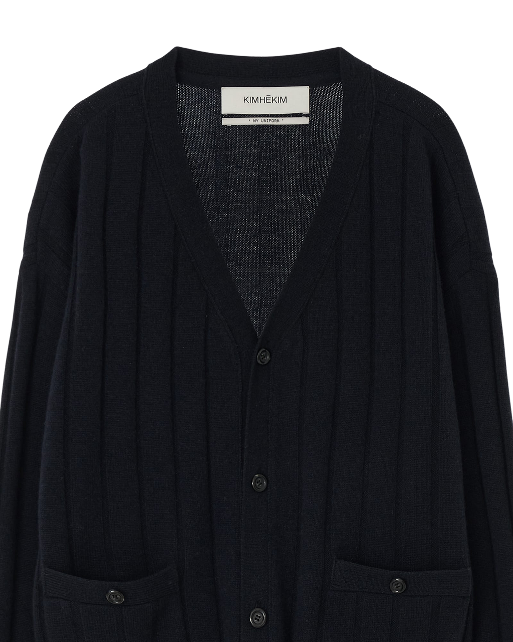 Kimhe Kim - V-Neck Cardigan (Black) product image 12 | TRAB K-Fashion Australia