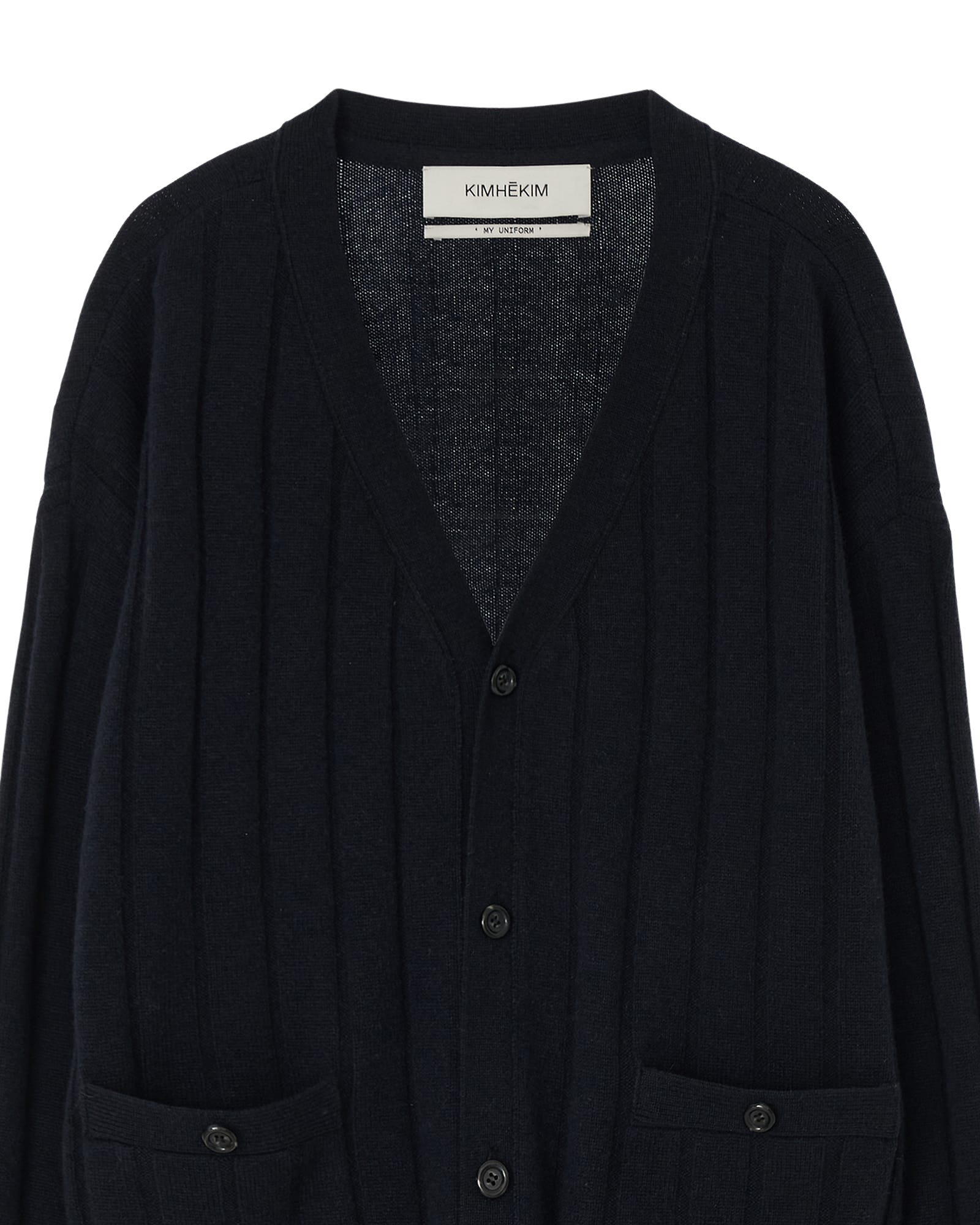 Kimhe Kim - V-Neck Cardigan (Black) product image 12 | TRAB K-Fashion Australia