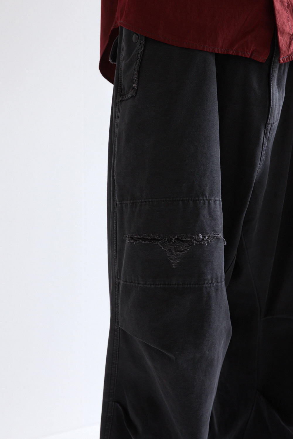 Hatchingroom - Snow Jeans Over Dyed Camo Purple (Charcoal) product image 13 | TRAB K-Fashion Australia