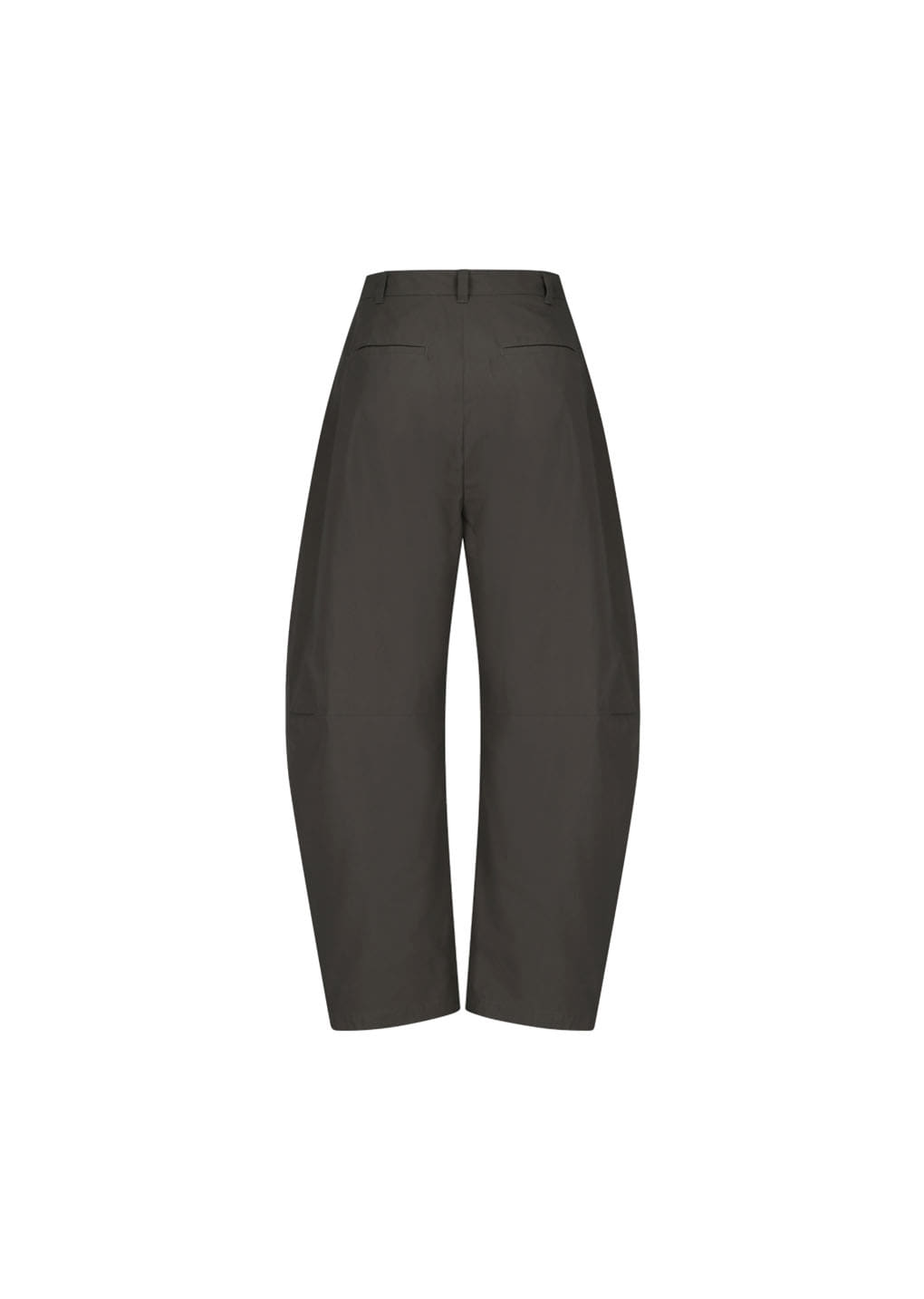 Amomento - Curved Zip Pants (Brown) product image 6 | TRAB K-Fashion Australia