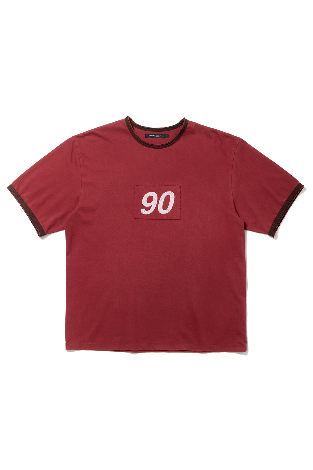 Hatchingroom - 90 Tee (Bleached Red) product image 1 | TRAB K-Fashion Australia