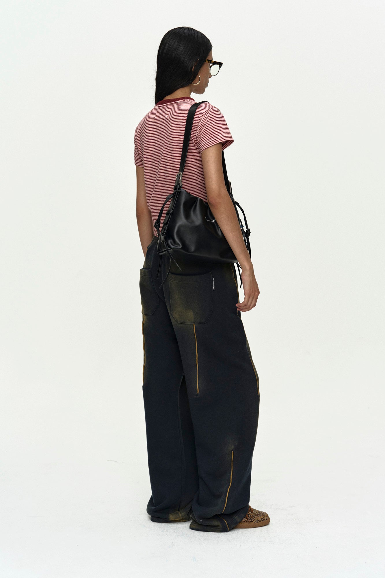 Andersson Bell - (essential) Heart Message Stripe T-Shirt (Essential) product image 4 | TRAB K-Fashion Australia