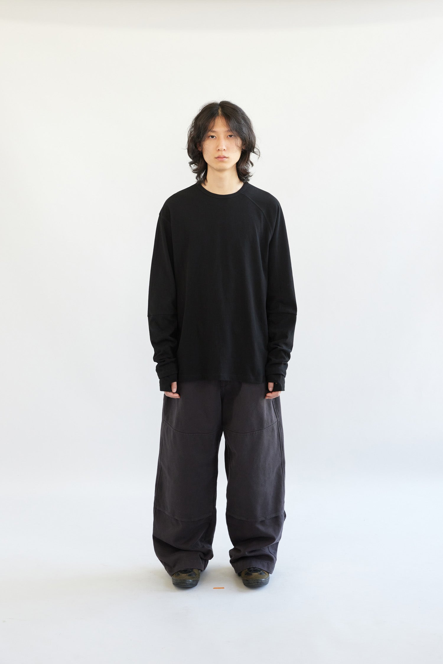 Hatchingroom - Double Sleeve Tee (Black) product image 3 | TRAB K-Fashion Australia