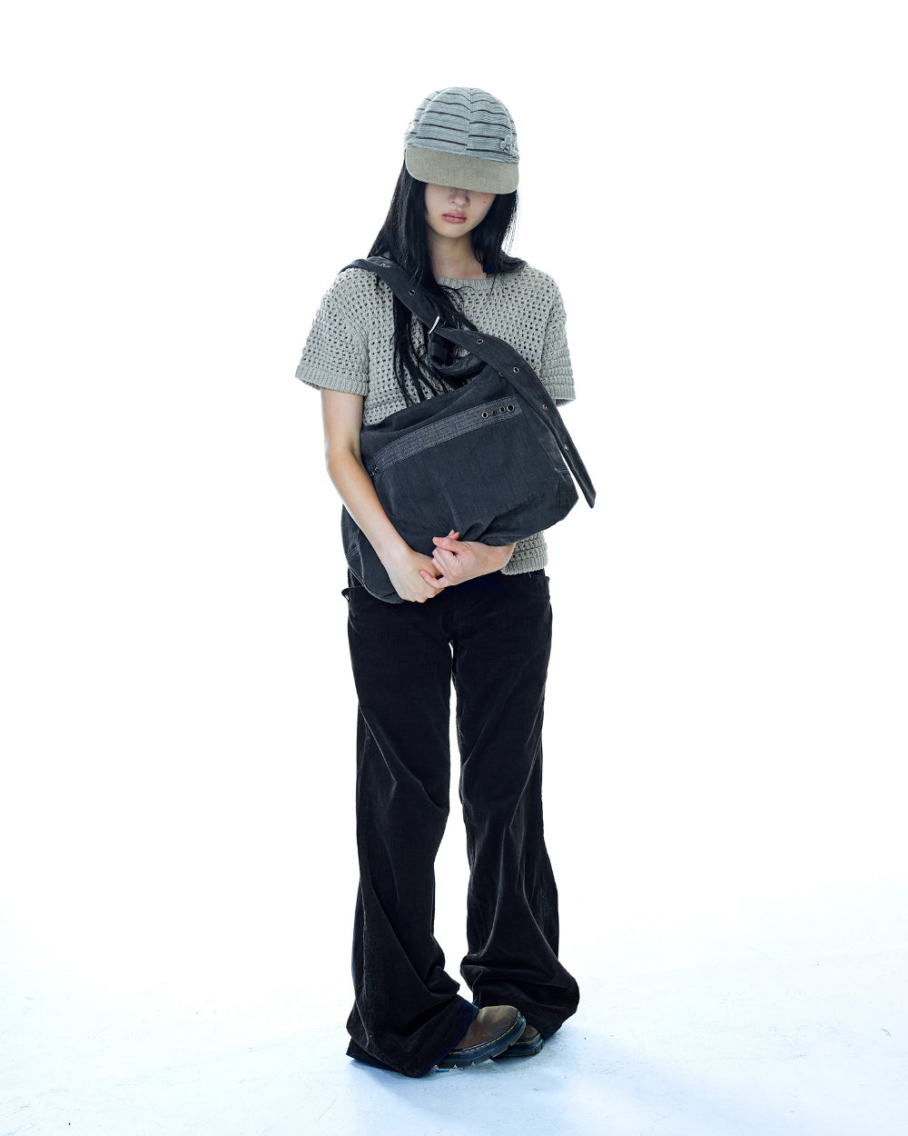 Coyseio - Poing Half Knit (Grey) product image 12 | TRAB K-Fashion Australia