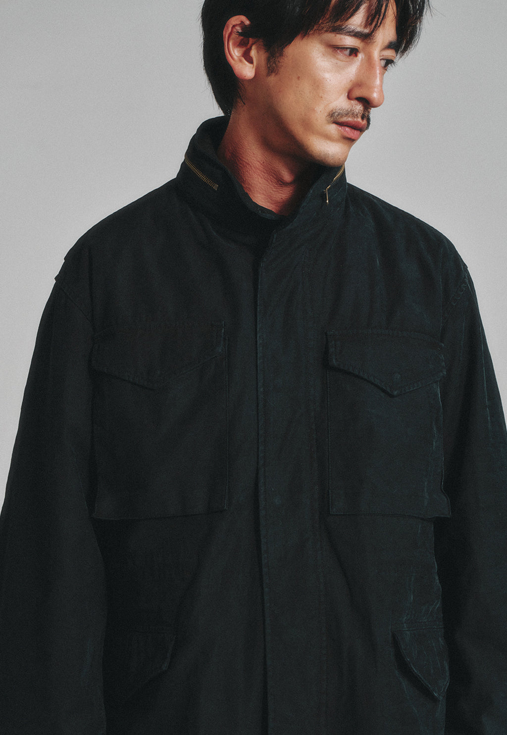 Art if acts - M-65 Field Jacket (Faded Black) product image 6 | TRAB K-Fashion Australia